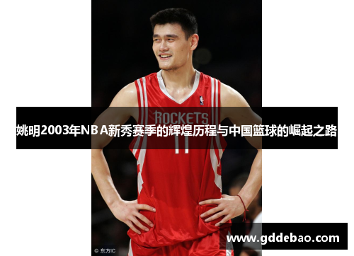 姚明2003年NBA新秀赛季的辉煌历程与中国篮球的崛起之路